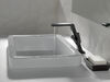 Llave para baño monomando tipo vasija de altura media