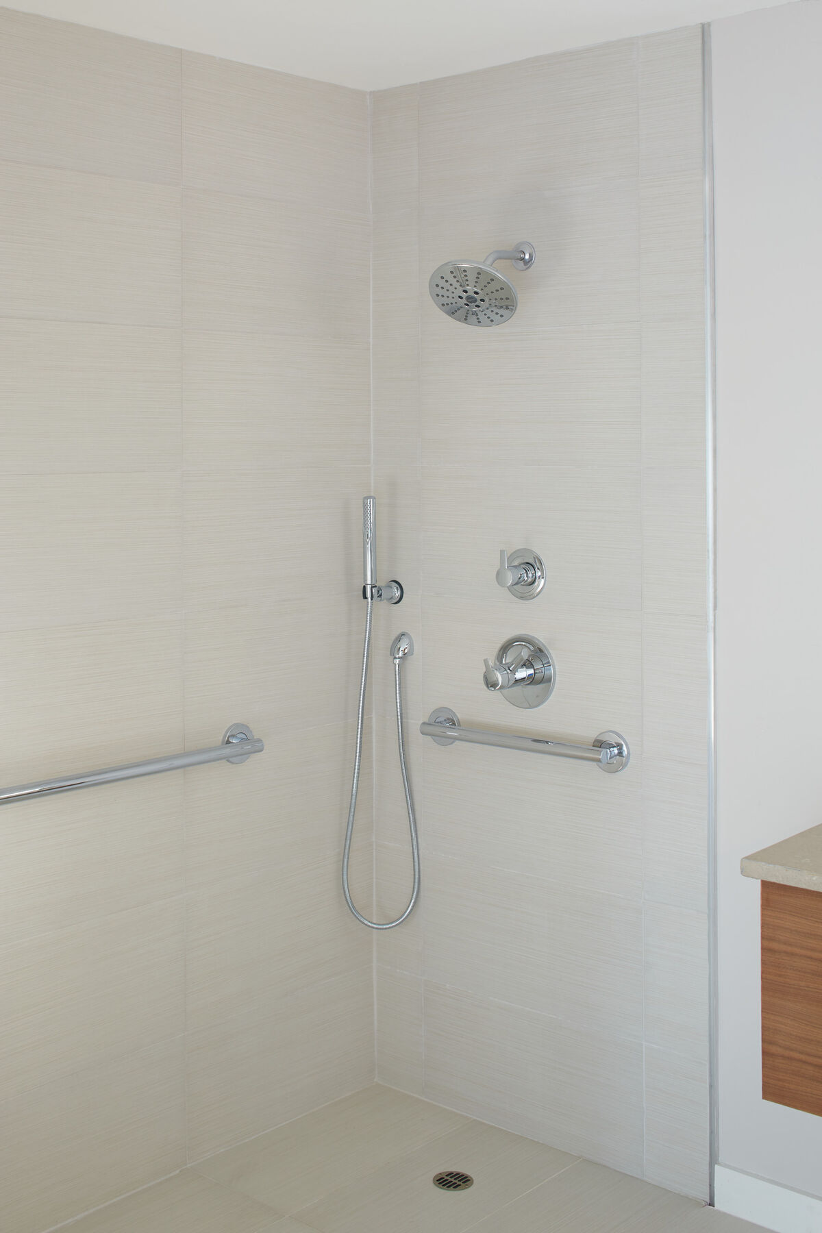 Ducha manual premium para montaje en pared ajustable de una sola función, imagen 19