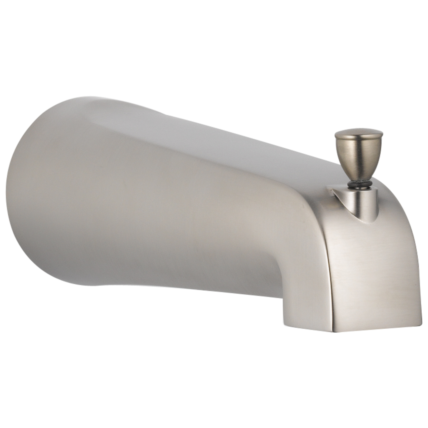 Tubo de salida para bañera con desviador deslizable