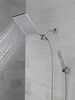 10 inch Raincan Shower Head & Hand Held Combo with Adjustable Extension Arm