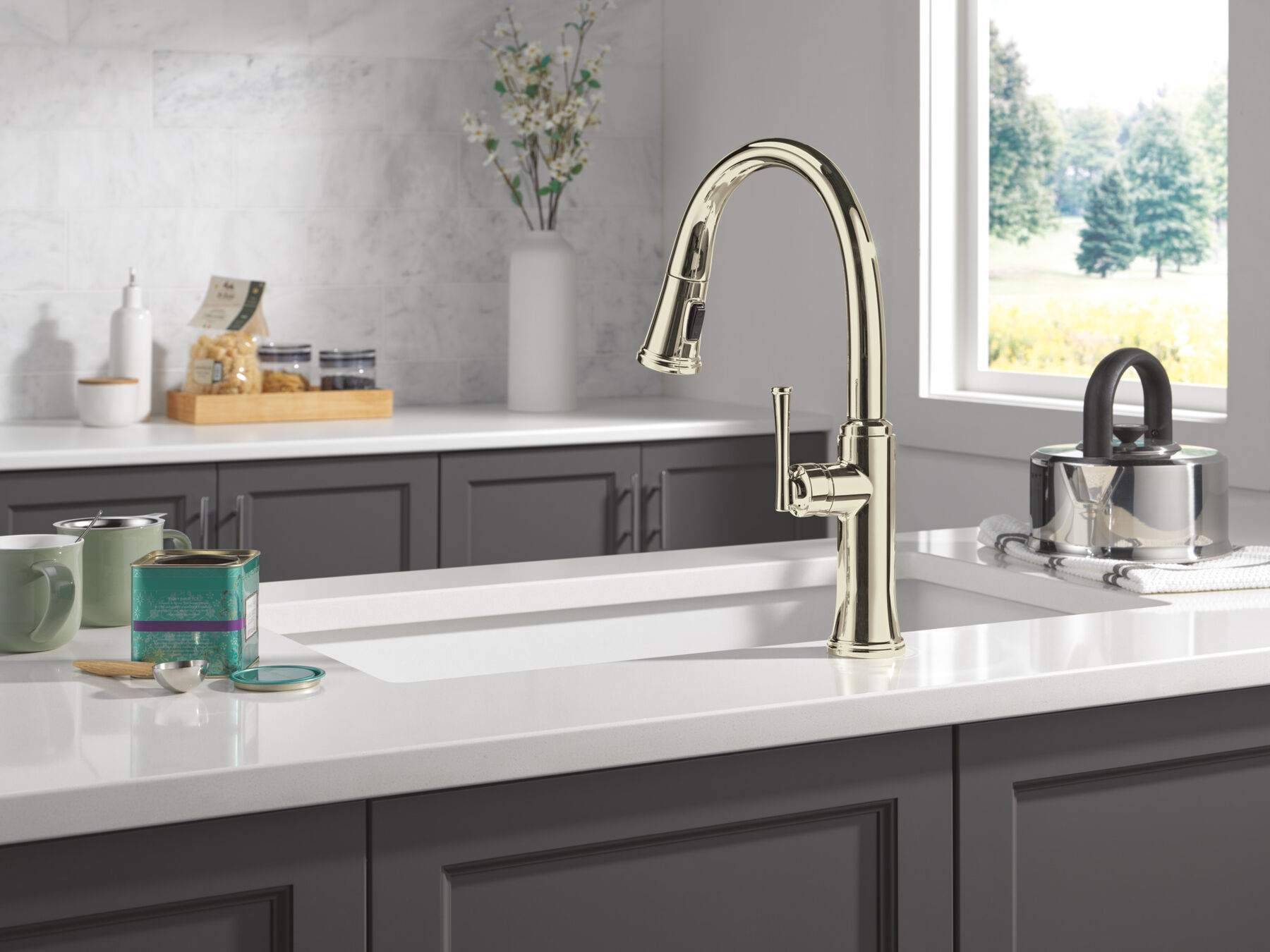 Llave para cocina monomando extensible, imagen 9