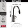 Single Handle Pull-Down Bar/Prep Faucet (Recertified)