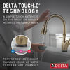 VoiceIQ® Single Handle Pull-Down Faucet with Touch2O Technology and Soap Dispenser