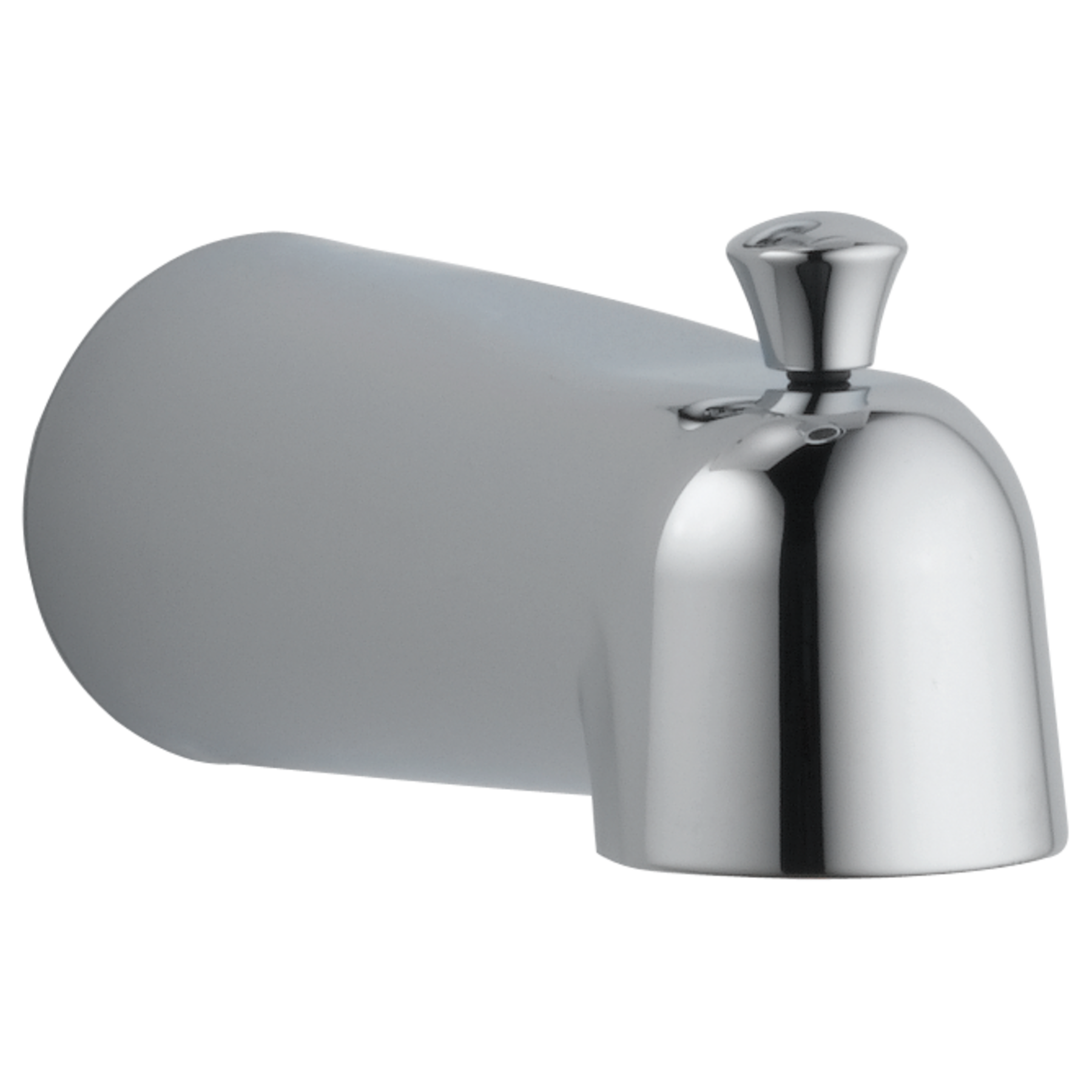 Tubo de salida para bañera con desviador deslizable