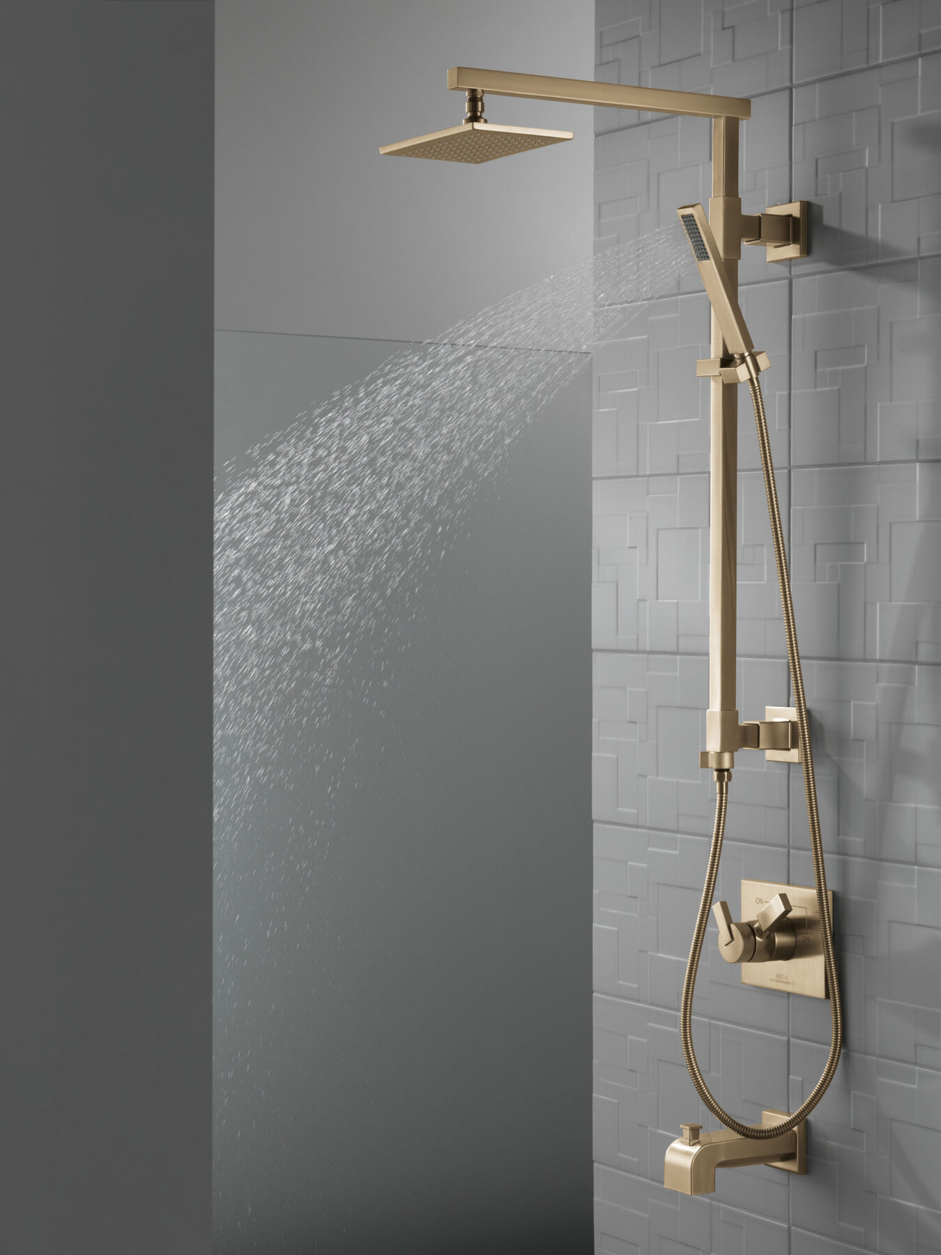 Emerge® 26" Angular Shower Column, image 2