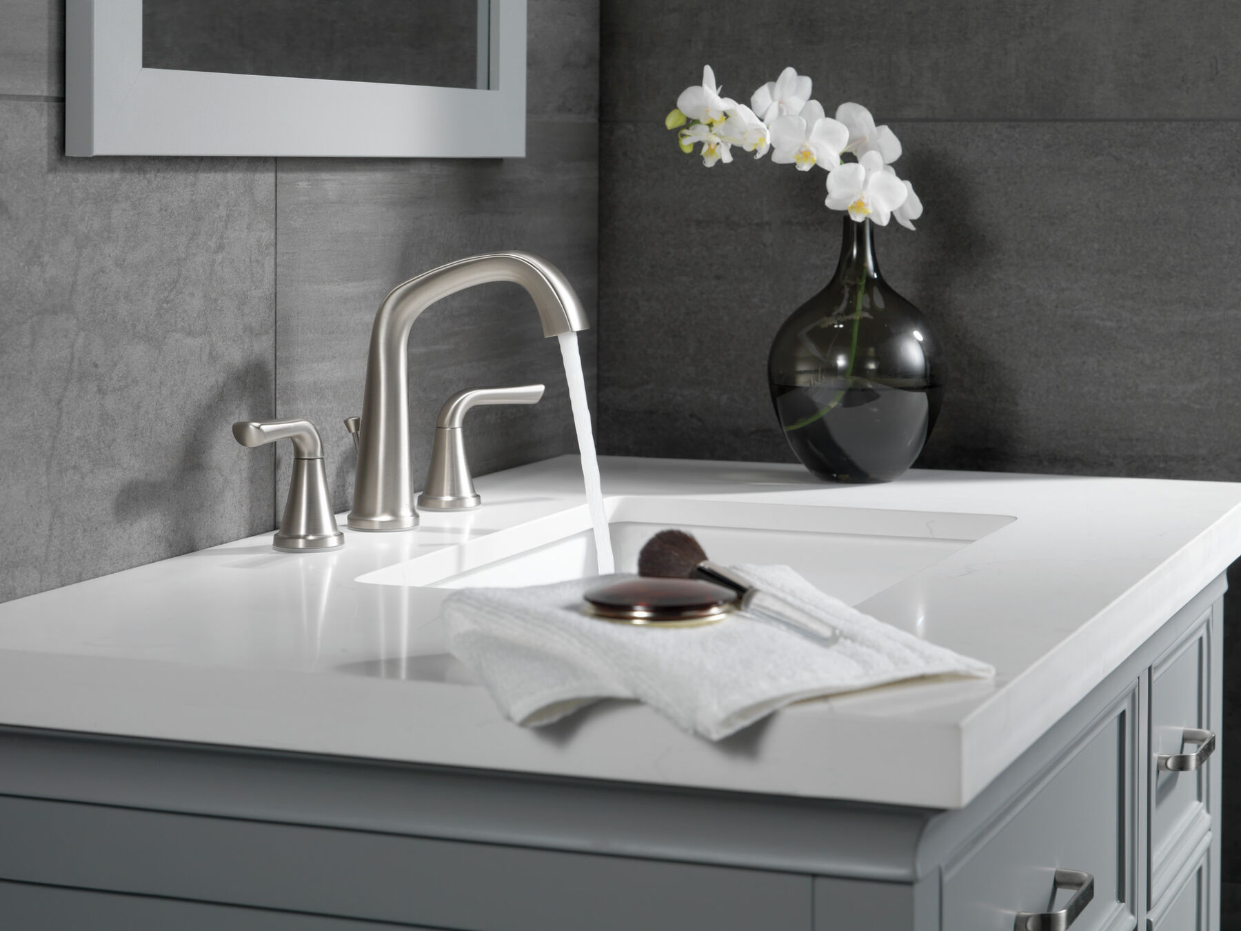 Llave para baño de extensión con dos manijas, imagen 2