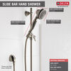 Ducha manual deslizable de 3 funciones premium
