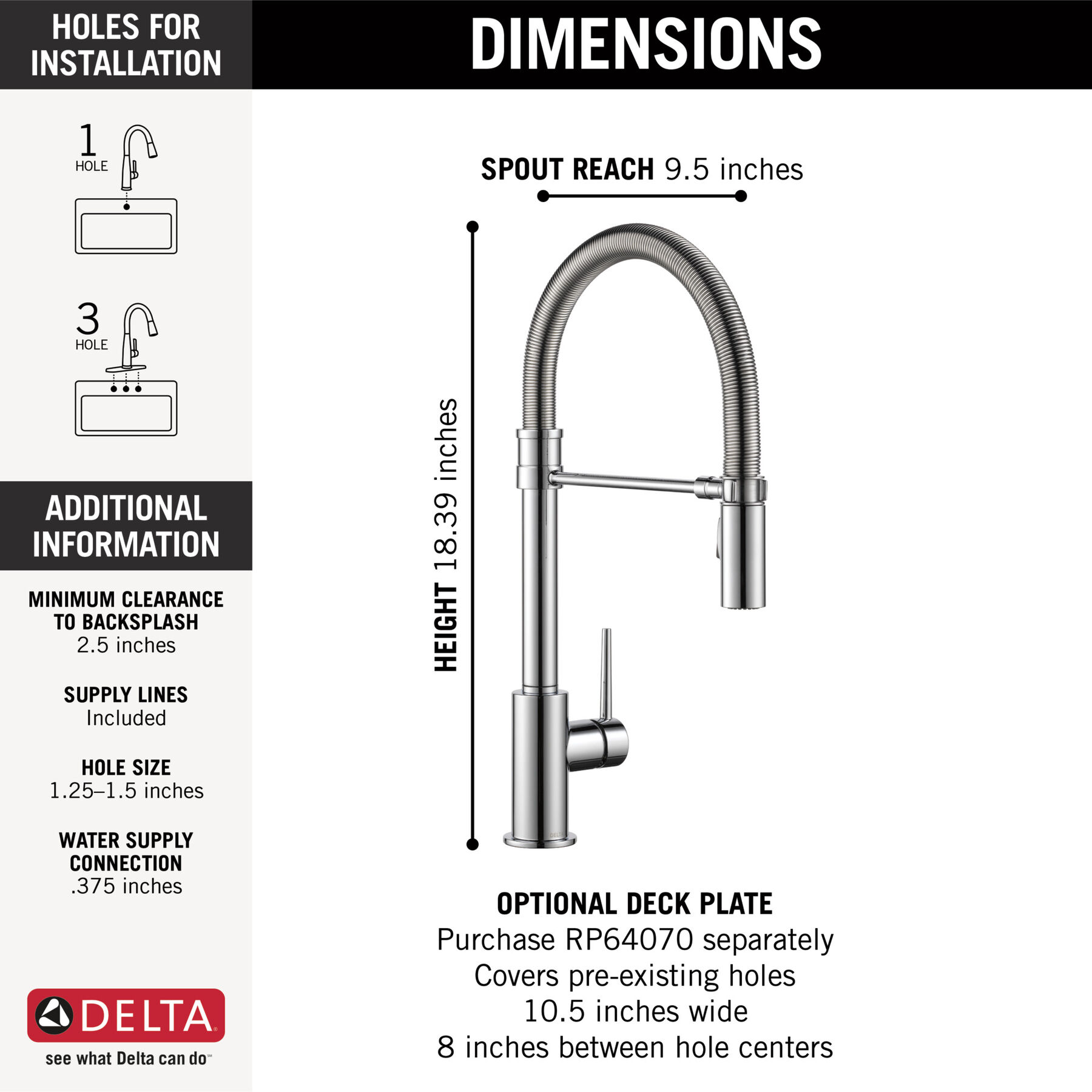 Single-Handle Pull-Down Spring Kitchen Faucet, image 4