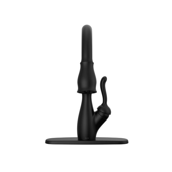 Llave para cocina extensible de una manija con tecnología ShieldSpray®