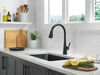 Single Handle Pull-Down Touch<sub>2</sub>O® Technology Kitchen Faucet with Touchless Technology