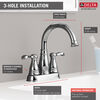 Llave para baño de combinación de dos manijas