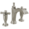 Llave de dos manijas para baño para lavabo de 8"