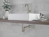 Llave para baño monomando con arco elevado