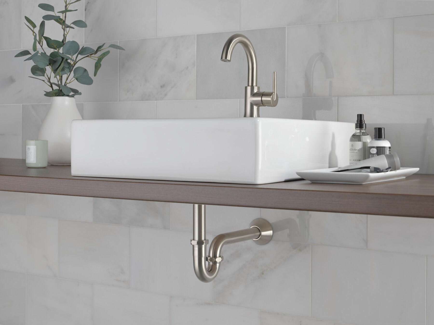 Llave para baño monomando con arco elevado, imagen 2