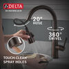 VoiceIQ® Single Handle Pull-Down Faucet with Touch<sub>2</sub>O® Technology