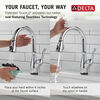 Touch<sub>2</sub>O® Technology Kitchen Faucet with Touchless Technology