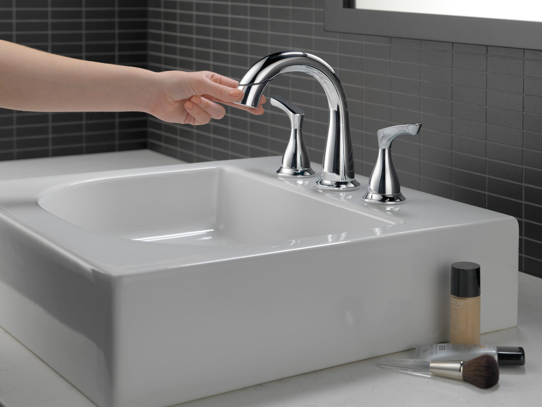 Llave para baño extensible independiente de dos manijas, imagen 8