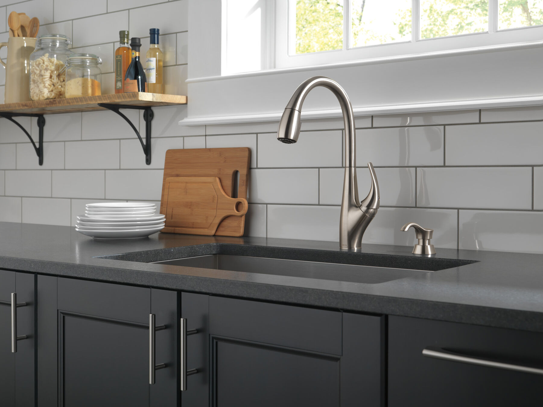 Llave para cocina monomando extensible, imagen 8