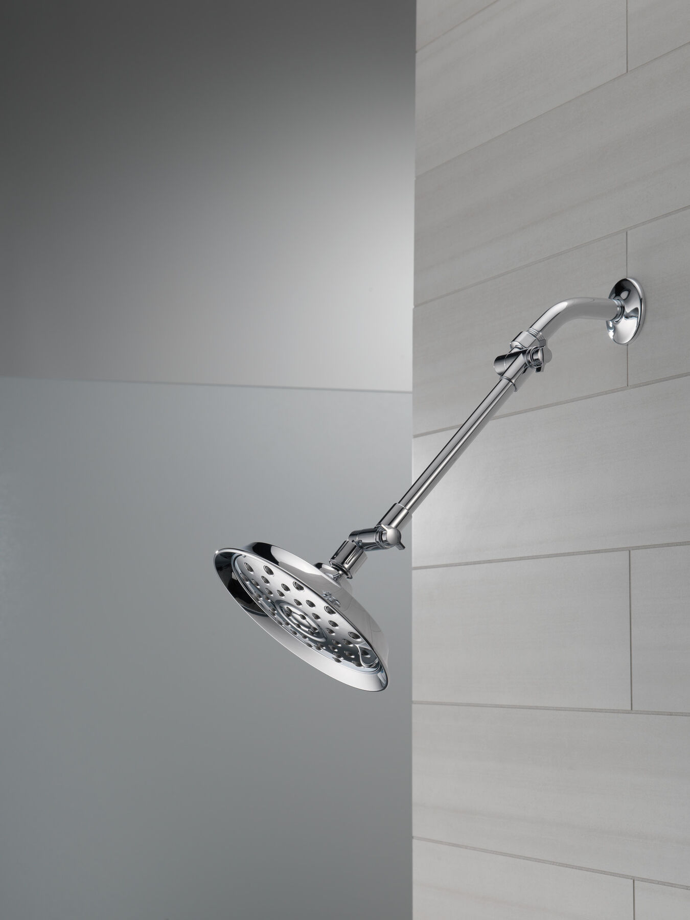 Regadera tipo campana con extensor de brazo ajustable, imagen 4