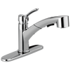 Llave para cocina extensible de una manija