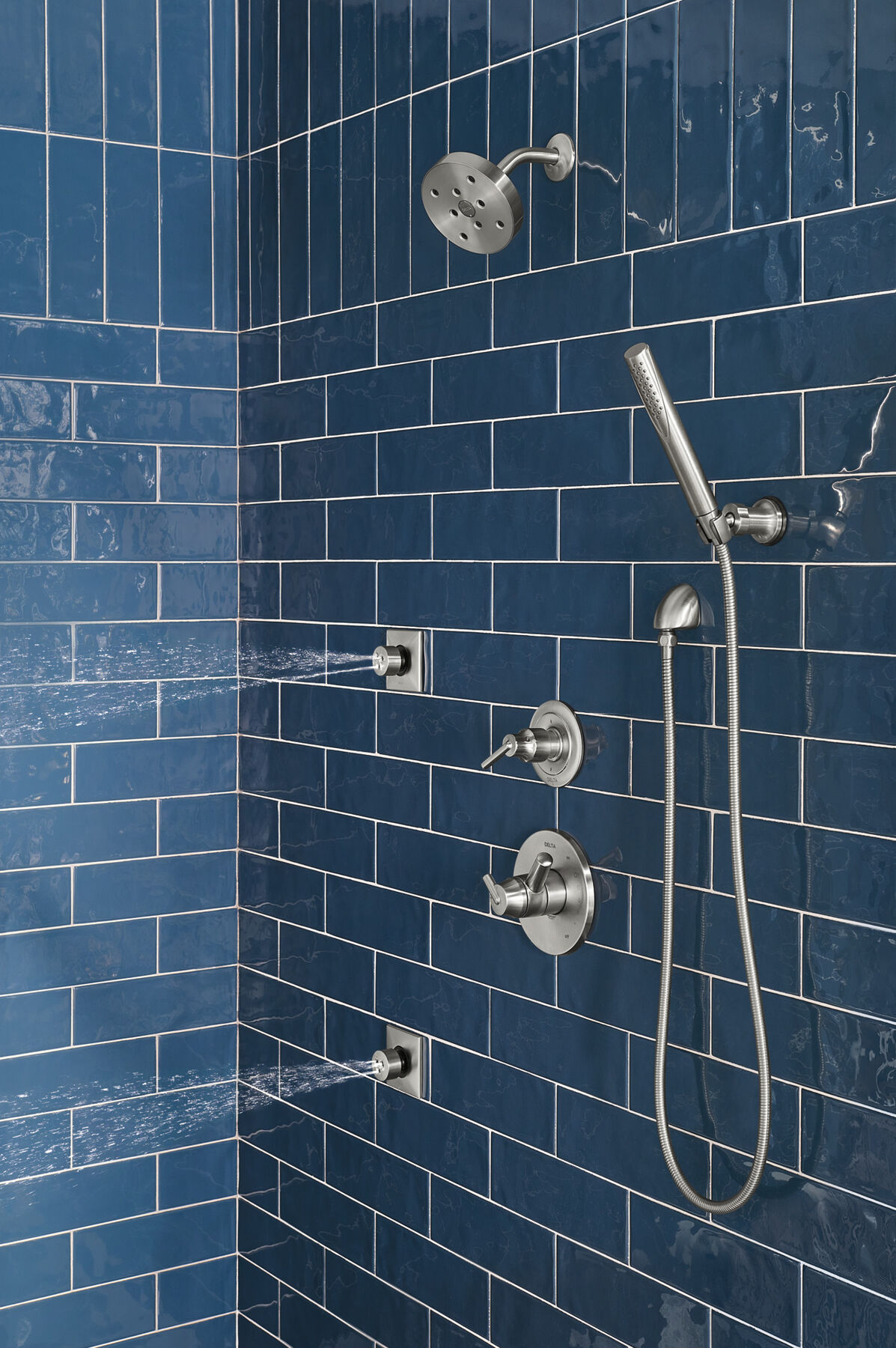 Ducha manual premium para montaje en pared ajustable de una sola función, imagen 33