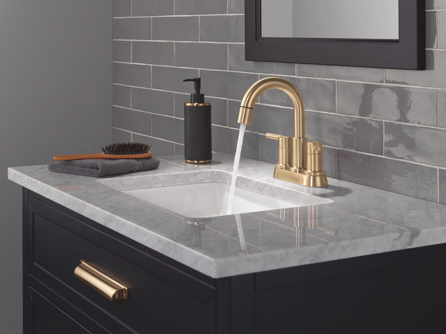 Llave para baño extensible de combinación de dos manijas, imagen 9