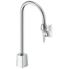 Deck-mount Pure Water Faucet with Gooseneck Spout