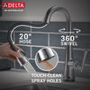Single Handle Pull-Down Bar/Prep Faucet with Touch<sub>2</sub>O® Technology