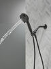 6-Setting Hand Shower with Cleaning Spray in Matte Black - 2.5 GPM