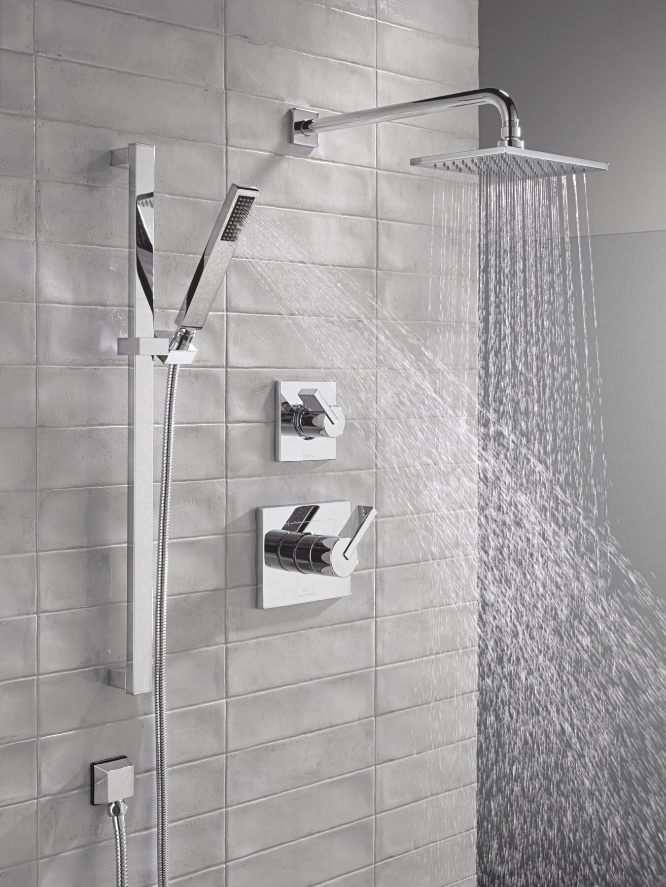 Ducha manual premium de una sola función con barra deslizante, imagen 9