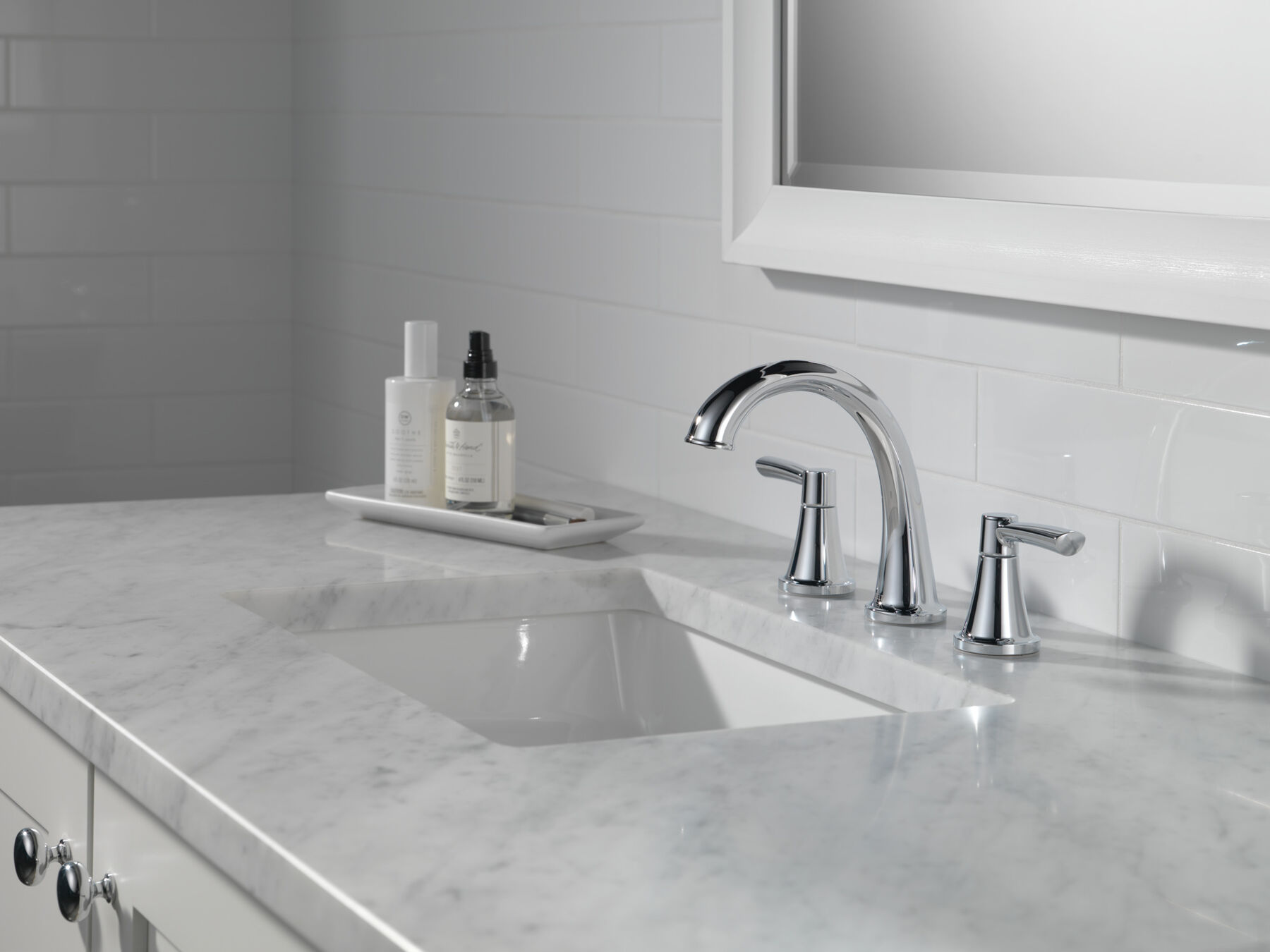 Llave para baño de extensión con dos manijas, imagen 5