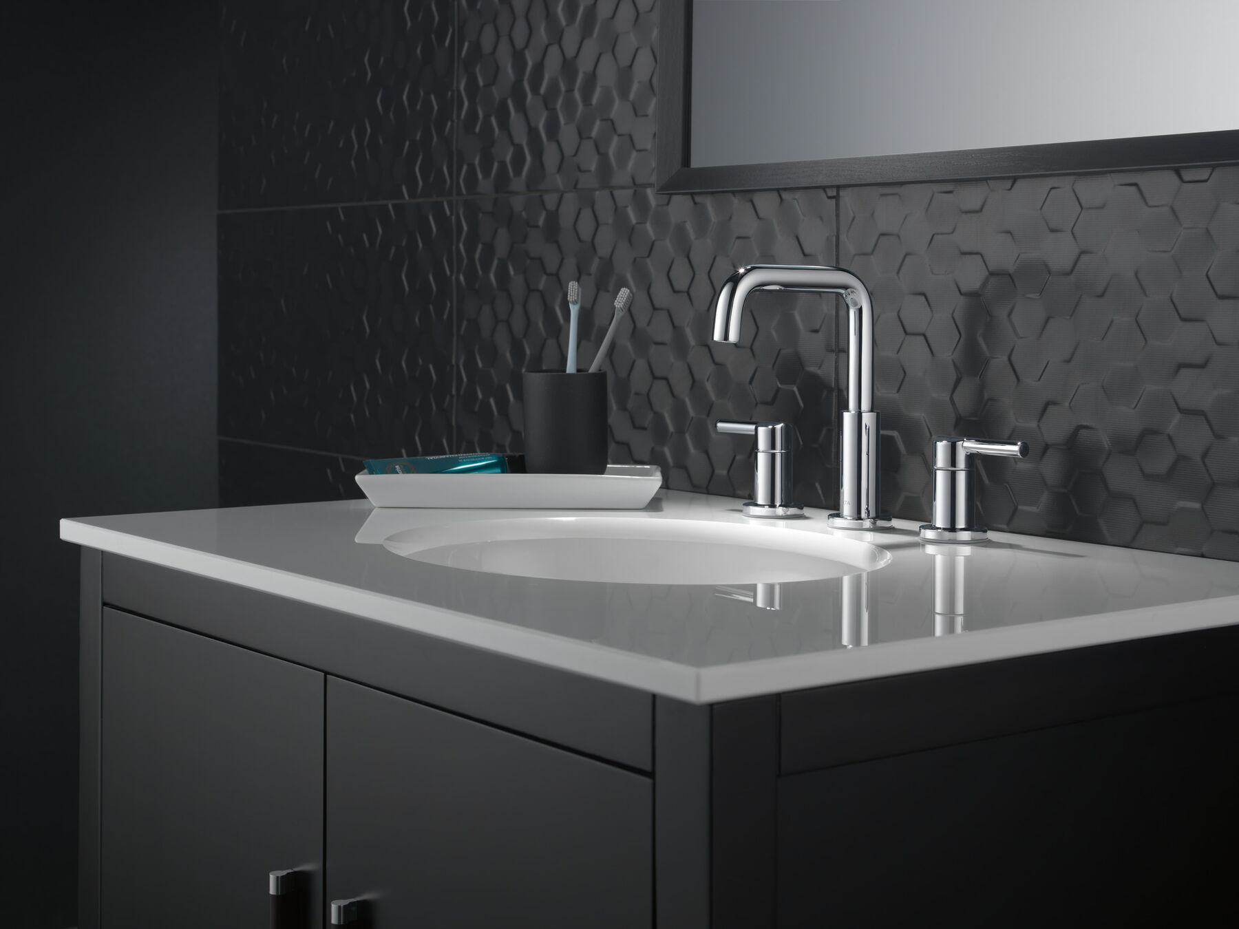 Llave para baño de extensión con dos manijas, imagen 4