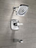 Terminaciones de ducha y bañera Monitor® serie 14 con H<sub>2</sub>Okinetic®