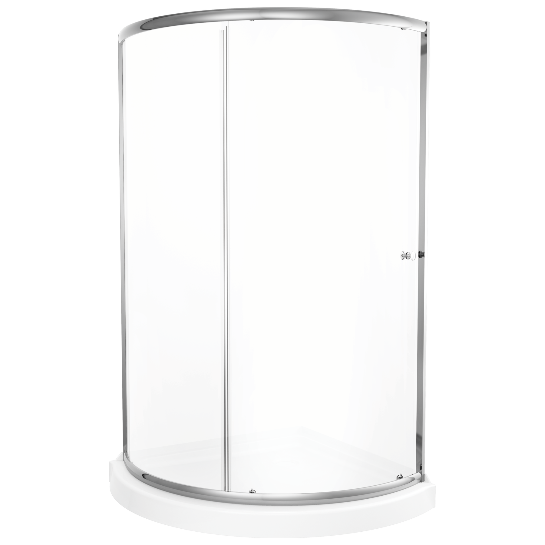 38x38 Corner Shower Bundle - Round