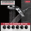Regadera dos en uno HydroRain® de 5 funciones