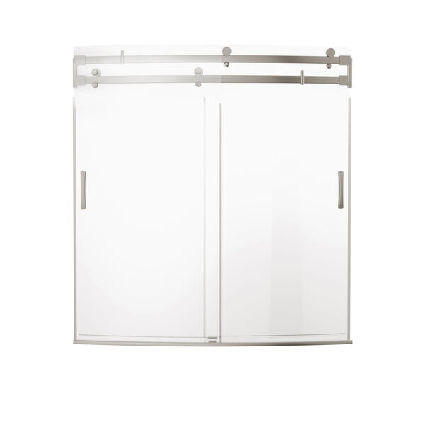 Puerta para ducha de tina curva de 60" x 30"