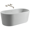 Bathtub with Tub Filler and Rough Bundle