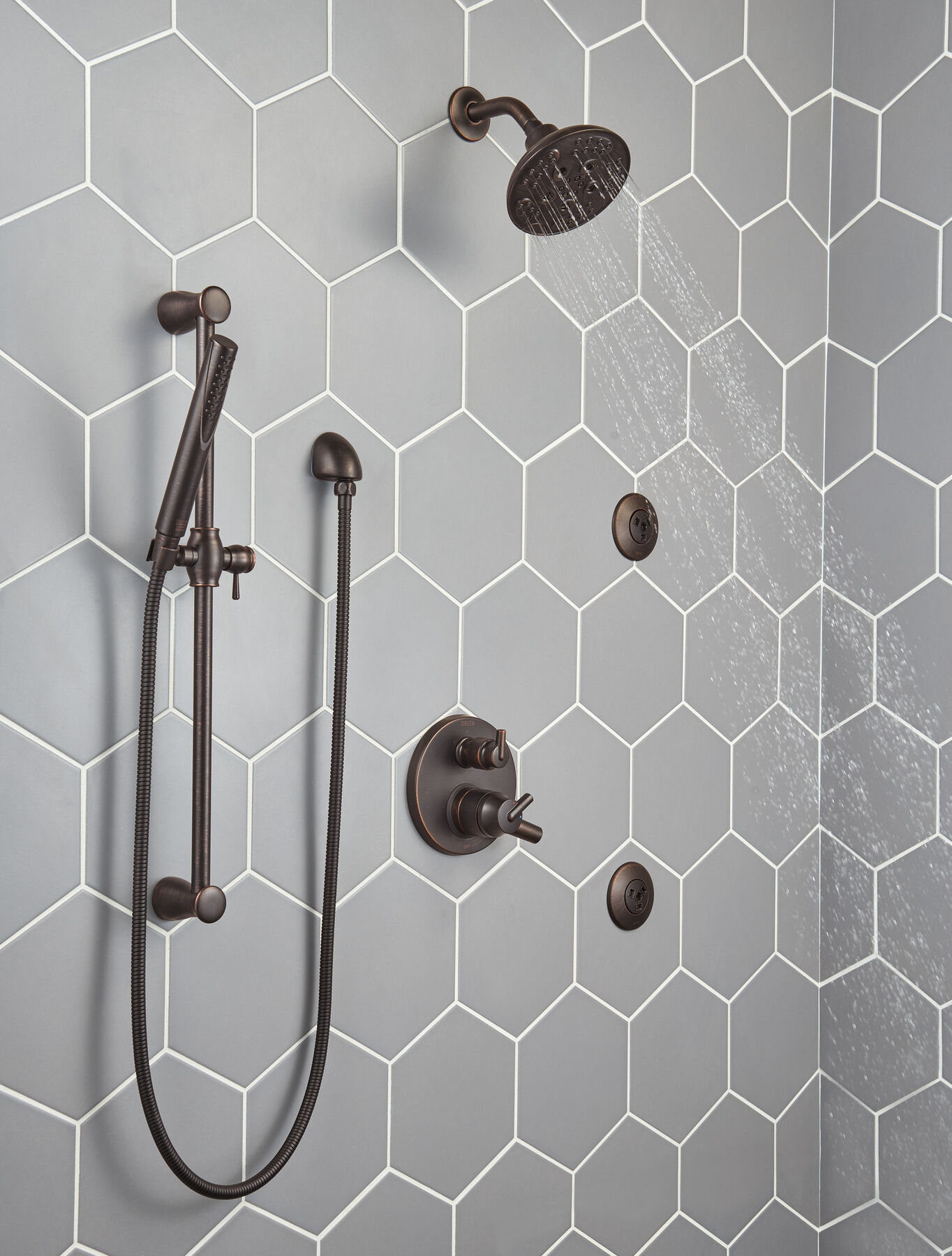 Codo de pared para ducha manual, imagen 7