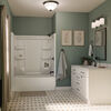 ProCrylic Bathtub 60 in. x 30 in. Right Drain