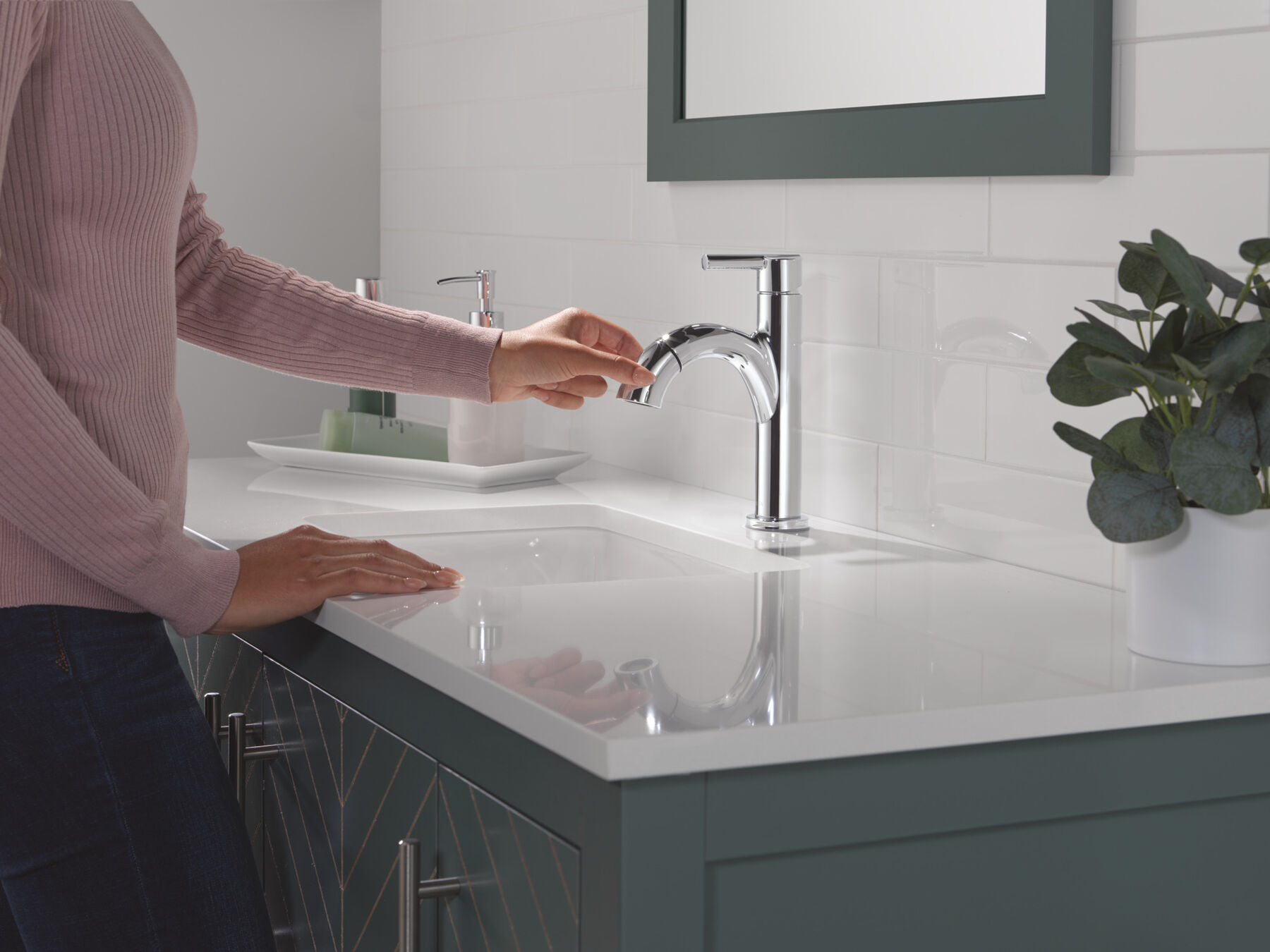Llave para baño monomando extensible, imagen 7
