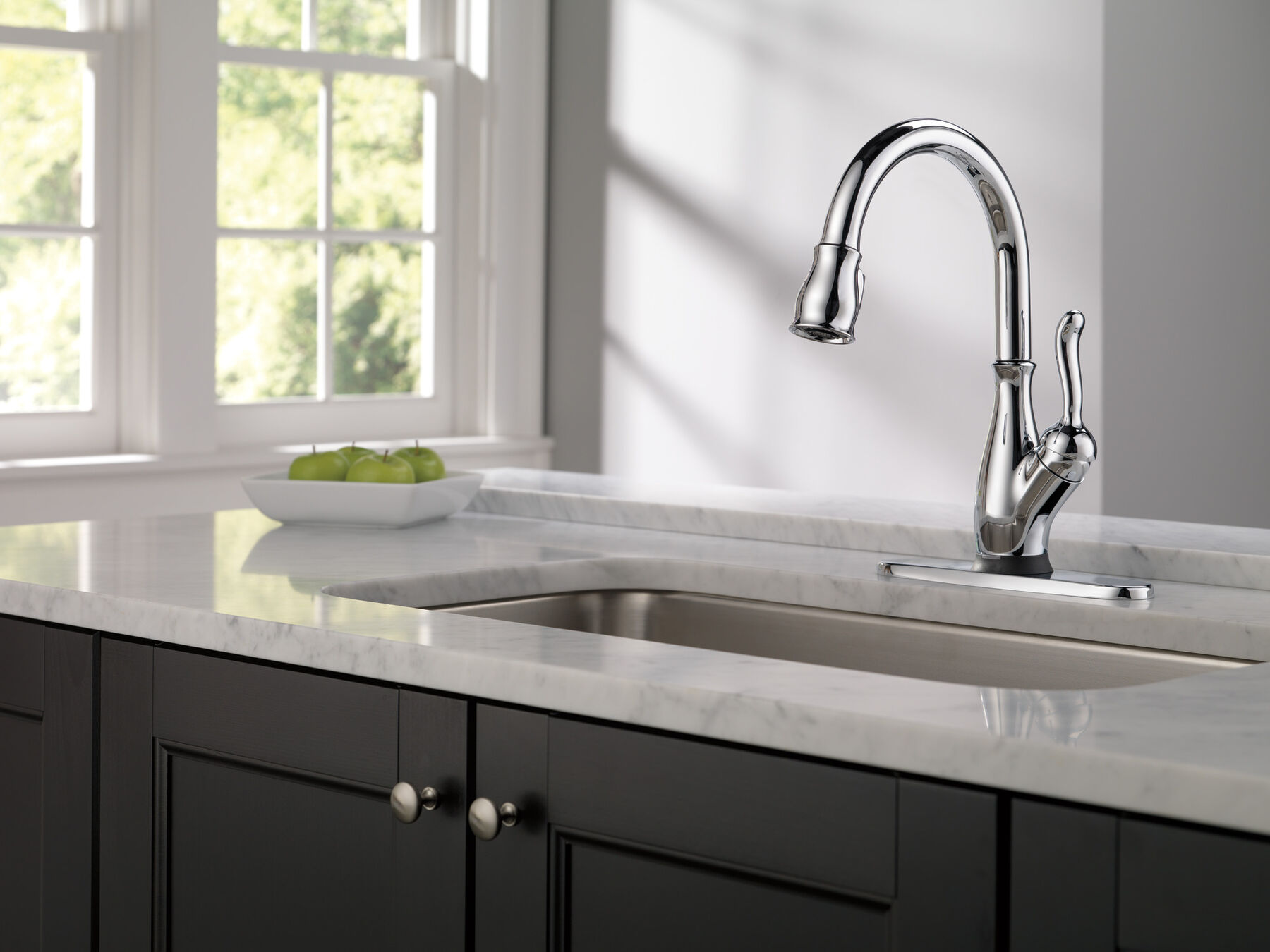Llave para cocina monomando extensible con tecnologías Touch<sub>2</sub>O® y ShieldSpray®, imagen 3