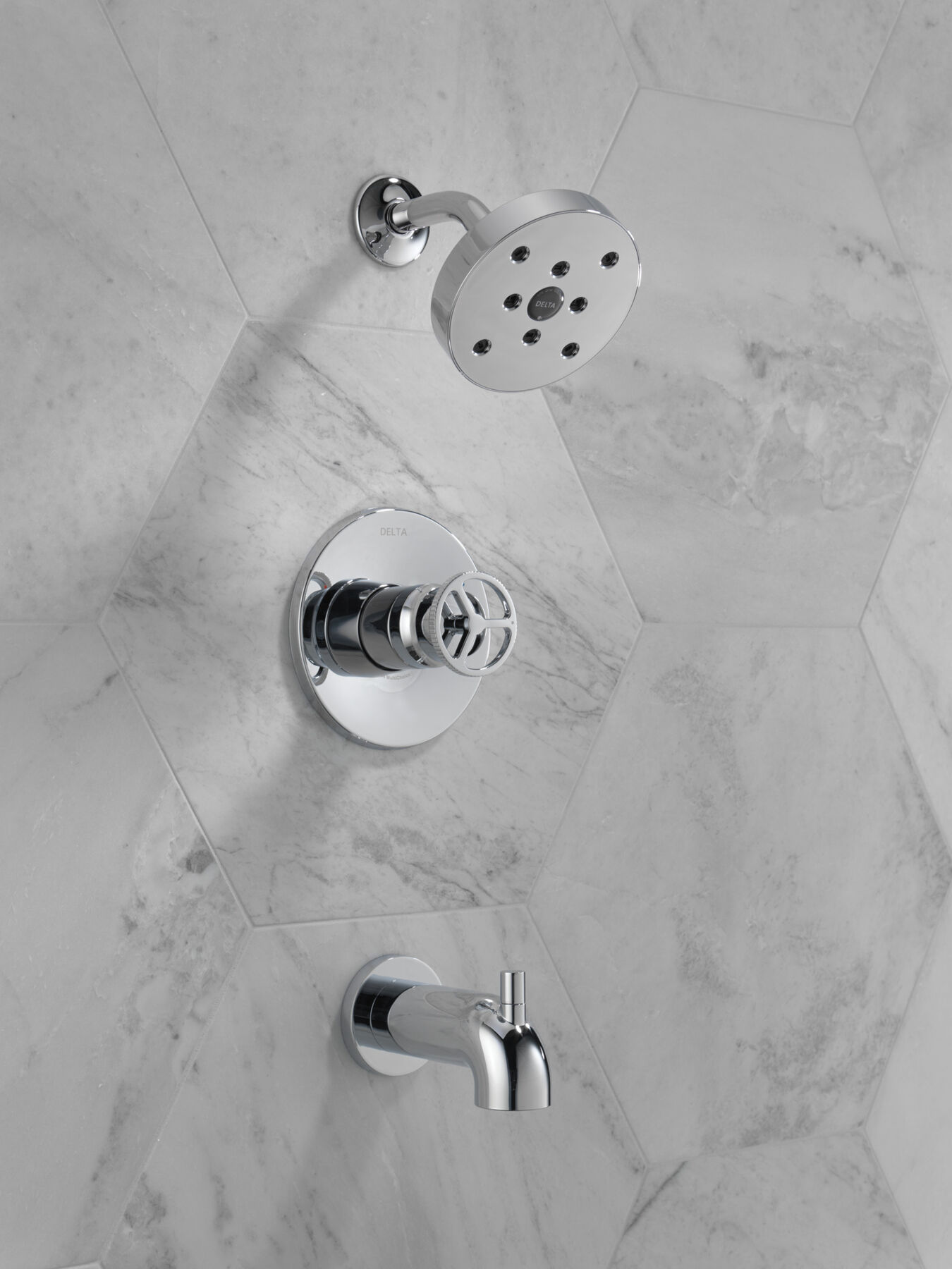 H<sub>2</sub>Okinetic® Tub Shower Trim, image 2