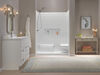 60x32 Alcove Shower Bundle - Right Seat Center Drain