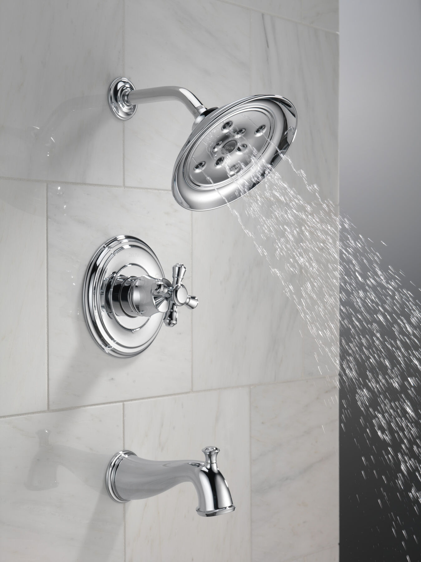 Monitor® 14 Series H<sub>2</sub>Okinetic® Tub & Shower Trim - Less Handle, image 1