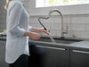 Single Handle Pull-Down Kitchen Faucet with Touch<sub>2</sub>O® Technology Technology and Soap Dispenser