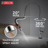 Touch<sub>2</sub>O® Technology Kitchen Faucet with Touchless Technology