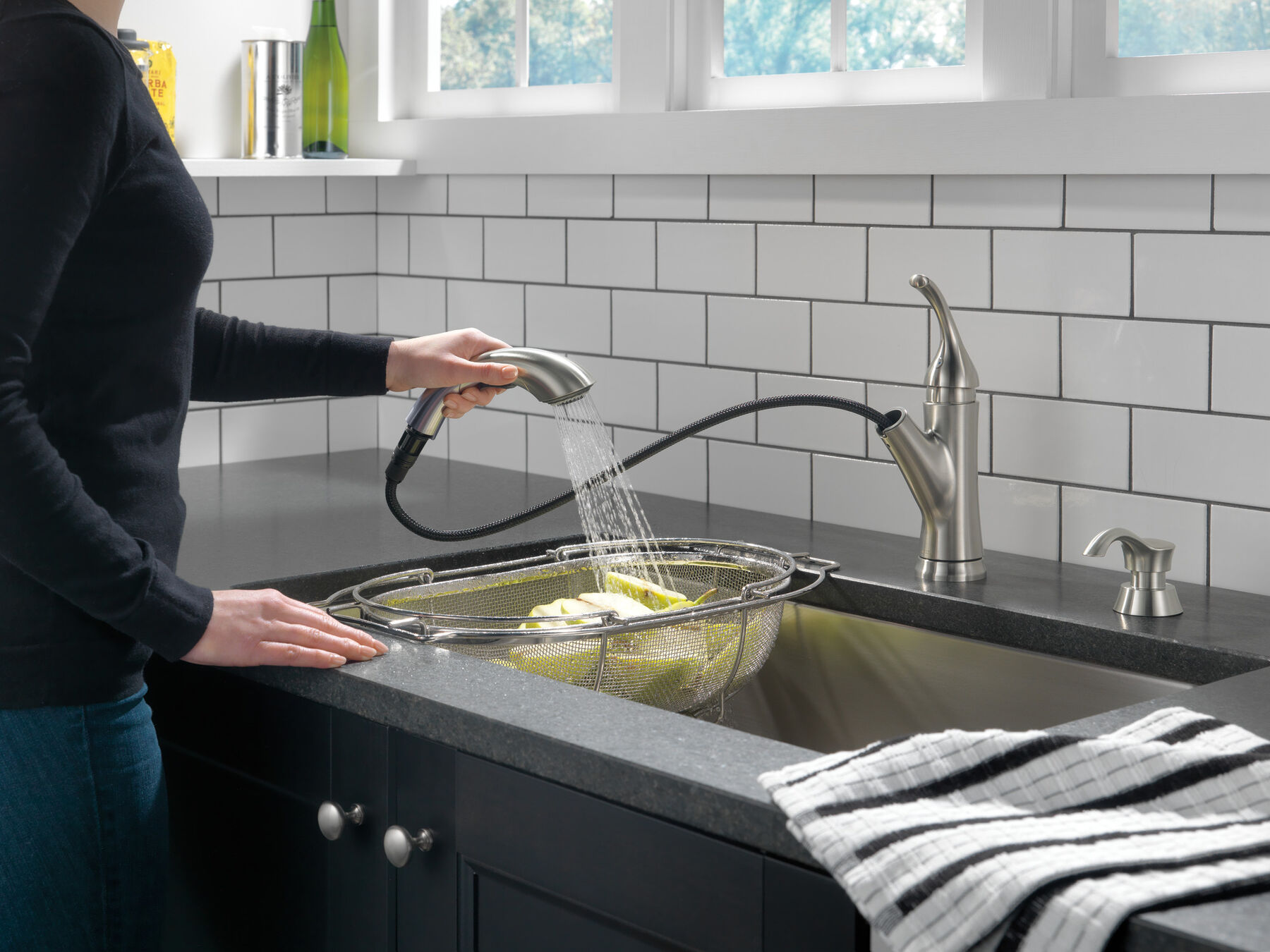 Llave para cocina monomando desplegable, imagen 4