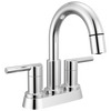 Llave para baño extensible de combinación de dos manijas