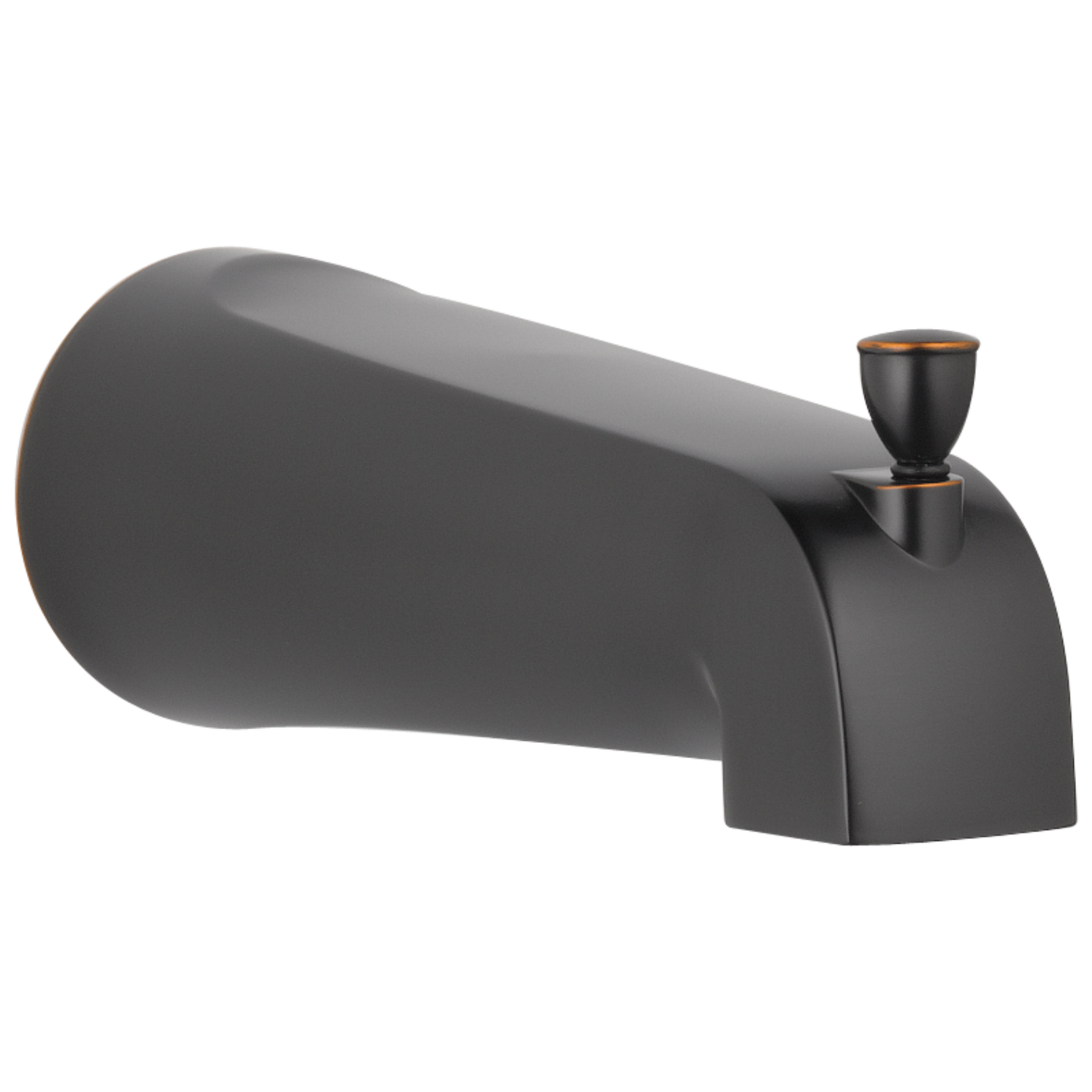 Tubo de salida para bañera con desviador deslizable