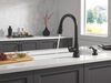 Single Handle Kitchen Pull-Down Faucet w/ Soap Dispenser